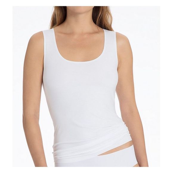 Calida Natural Luxe Camisole Tank Top -  White  12490 - Picture 1 of 1